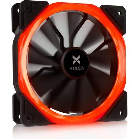 Кулер для корпуса Vinga LED fan-01 red - Вентиляторы к корпусам - Вентиляторы к корпусам
