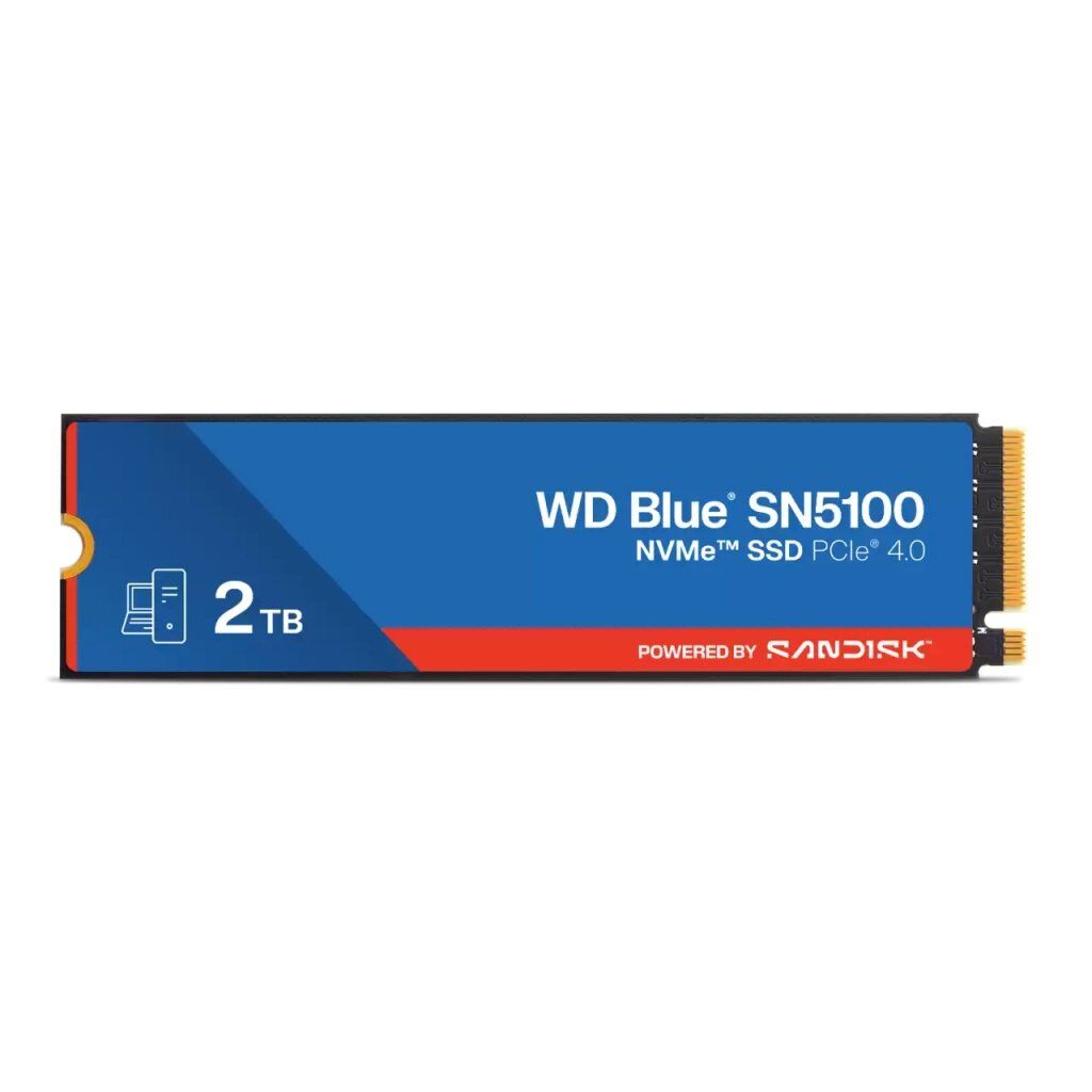 Накопитель SSD M.2 2280 2TB BLUE SN5100 WD (WDS200T5B0E-00CPE0)
