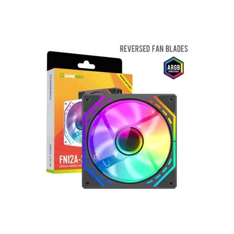 Кулер для корпуса Gamemax FN12A-S2I-R - Нулевой остаток (Feed) - Нулевой остаток (Feed)