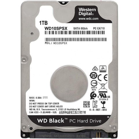 Жесткий диск для ноутбука 2.5" 1TB WD (WD10SPSX) - Нулевой остаток (Feed) - Нулевой остаток (Feed)
