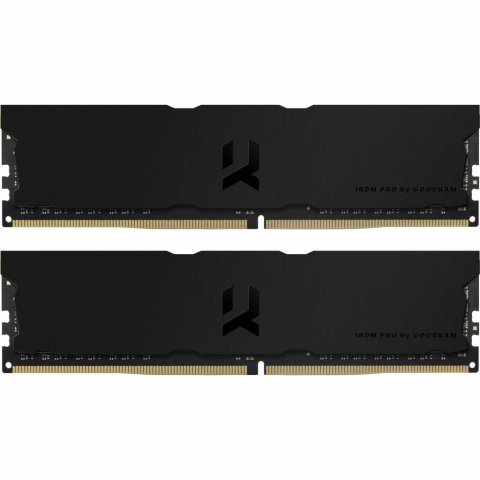 Модуль памяти для компьютера DDR4 16GB (2x8GB) 3600 MHz Iridium Pro Deep Black Goodram (IRP-K3600D4V64L18S/16GDC) - Нулевой остаток (Feed) - Нулевой остаток (Feed)