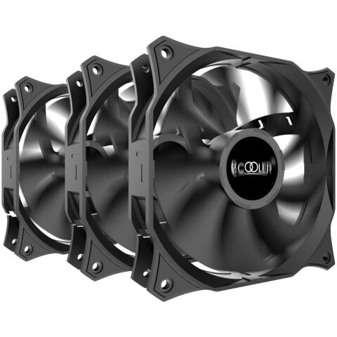 Кулер для корпуса PcCooler DN 120 BK 3in1 - Нулевой остаток (Feed)  - Нулевой остаток (Feed) 