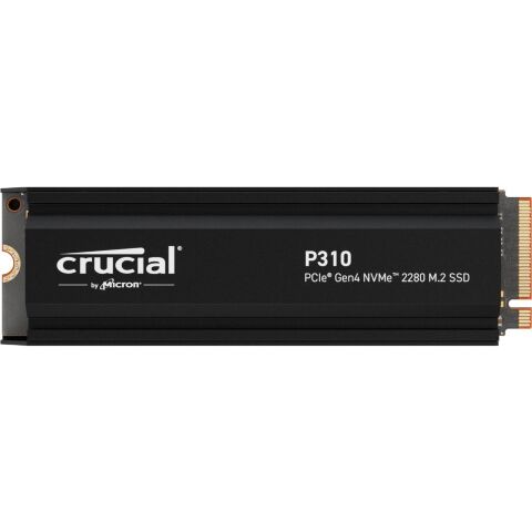 Накопитель SSD M.2 2280 1TB P310 with heatsink Micron (CT1000P310SSD5) - Внутренние SSD  - Внутренние SSD 