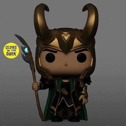 Фигурка Funko Pop Marvel Loki with Scepter Фанко Локи со скипетром 985 (EE Exclusive) -   -  