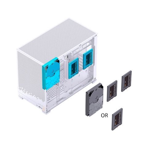 Корпус JONSBO D32 STD White - Нулевой остаток (Feed) - Нулевой остаток (Feed)