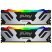 Модуль памяти для компьютера DDR5 32GB (2x16GB) 6400 MHz Renegade Silver RGB Kingston Fury (ex.HyperX) (KF564C32RSAK2-32) - Нулевой остаток (Feed) - Нулевой остаток (Feed)