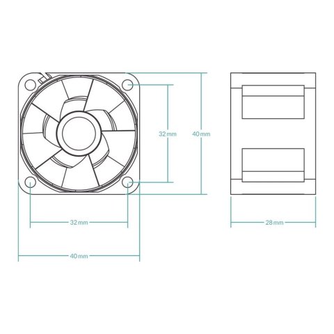 Кулер для корпуса Arctic 40MM/5PCS (ACFAN00273A) - Нулевой остаток (Feed) - Нулевой остаток (Feed)