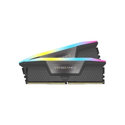 Модуль памяти для компьютера DDR5 32GB (2x16GB) 5600 MHz Vengeance RGB Corsair (CMH32GX5M2B5600Z36K) - Модули памяти для компьютера - Модули памяти для компьютера