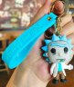 Брелок подвеска на рюкзак Rick and Morty 3D Rick Keychain Backpack Рик и Морти Рик