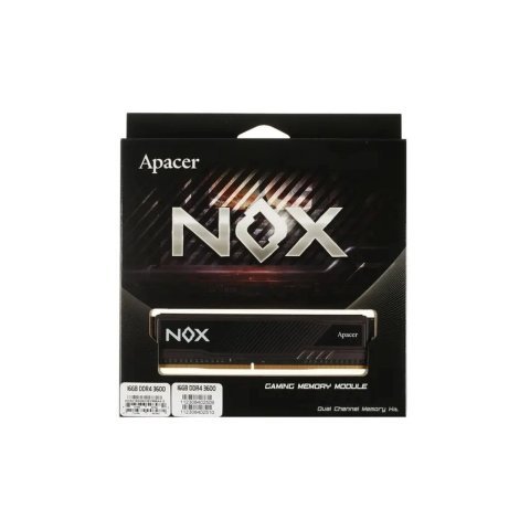Модуль памяти для компьютера DDR4 16GB (2x8GB) 3600 MHz NOX Apacer (AH4U16G36C25YMBAA-2) - Нулевой остаток (Feed) - Нулевой остаток (Feed)