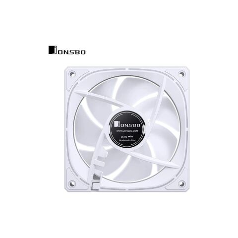 Кулер для корпуса JONSBO FR-505WR Reverse ARGB White - Нулевой остаток (Feed)  - Нулевой остаток (Feed) 