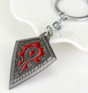 Брелок - Horde Орда World of Warcraft Metal silver