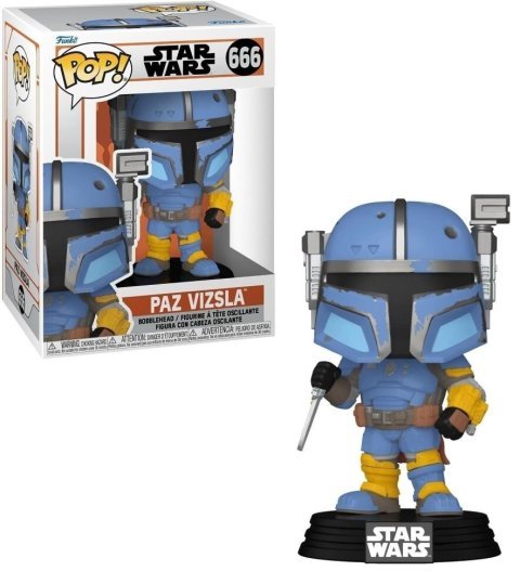 Фігурка Funko Star Wars Mandalorian Paz Vizsla Фанко Мандалорець Паз Візcла 666 -   -  