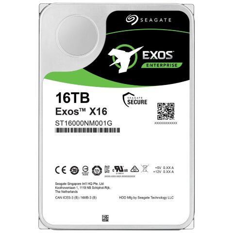 Жесткий диск SAS 3.5" 16TB Seagate (ST16000NM007H) - Жесткие диски (HDD) - Жесткие диски (HDD)