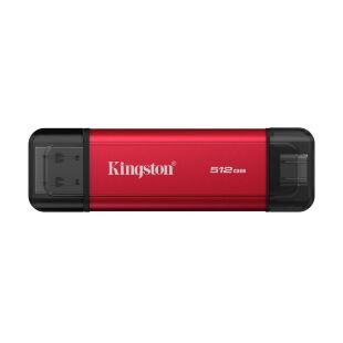 Накопитель SSD USB Type-C 512GB Dual Portable Kingston (SPSD/512GB)