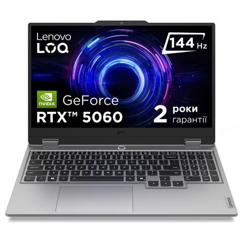 Ноутбук Lenovo LOQ 15IRX10 (83JE00Y3RA) - Ноутбуки  - Ноутбуки 