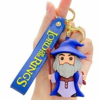 Брелок підвіска на рюкзак Lord of the Rings Gandalf 3D Keychain Backpack Володар кілець Гендальф - -