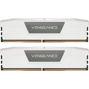 Модуль памяти для компьютера DDR5 32GB (2x16GB) 5200 MHzVengeance White Corsair (CMK32GX5M2B5200C40W)