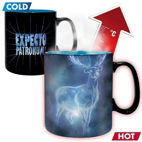 Чашка хамелеон Abystyle Harry Potter Patronus Expecto Patronum Mug Гарри Поттер Патронум Кружка 460 мл - -