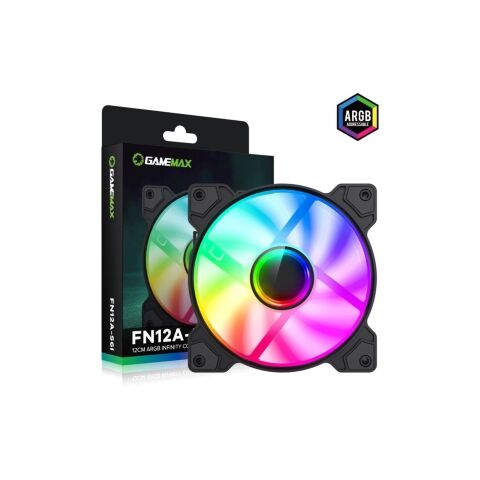 Кулер для корпуса Gamemax FN12A-S6I - Вентиляторы к корпусам  - Вентиляторы к корпусам 