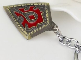 Брелок - Horde Орда World of Warcraft Metal Bronze