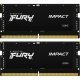 Модуль памяти для ноутбука SoDIMM DDR5 32GB (2x16GB) 4800 MHz Kingston Fury (ex.HyperX) (KF548S38IBK2-32) - Нулевой остаток (Feed) - Нулевой остаток (Feed)