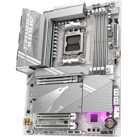 Материнская плата GIGABYTE X870 AORUS ELITE WIFI7 ICE (X870 A ELITE WF7 ICE) - Нулевой остаток (Feed)  - Нулевой остаток (Feed) 