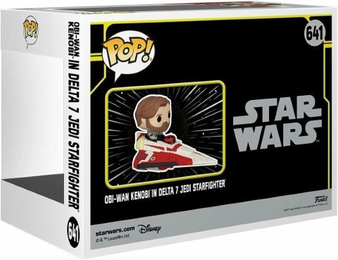 Фігурка Funko Star Wars OBI-Wan Kenobi in Delta 7 Jedi Starfighter фанко Обіван Кенобі Exclusive 641 -   -  