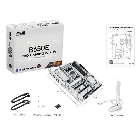 Материнская плата ASUS B650E MAX GAMING WIFI W - Нулевой остаток (Feed)  - Нулевой остаток (Feed) 