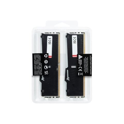 Модуль памяти для компьютера DDR5 64GB (2x32GB) 5200 MHz Beast RGB EXPO Black Kingston Fury (ex.HyperX) (KF552C40BB2AK2-64) - Нулевой остаток (Feed)  - Нулевой остаток (Feed) 