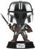 Фігурка Funko Star Wars: Mandalorian with Darksaber Фанко Мандалорець Темний меч (Glow, Exclusive) 491 -   -  