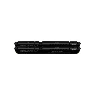 Модуль памяти для компьютера DDR5 32GB (2x16GB) 5200 MHz Beast Black Kingston Fury (ex.HyperX) (KF552C40BBK2-32)