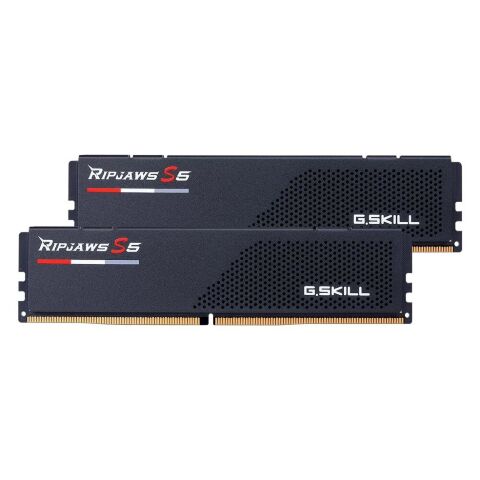 Модуль памяти для компьютера DDR5 32GB (2x16GB) 6000 MHz Ripjaws S5 G.Skill (F5-6000J3040F16GX2-RS5K) - Модули памяти для компьютера  - Модули памяти для компьютера 