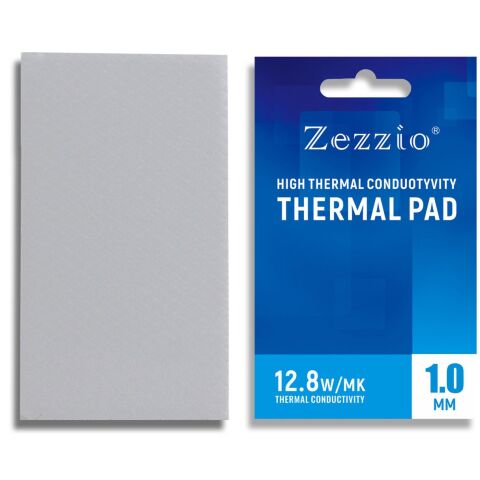 Термопрокладка Zezzio Thermal Pad 12.8 W/mK 85х45x1 мм - Нулевой остаток (Feed)  - Нулевой остаток (Feed) 