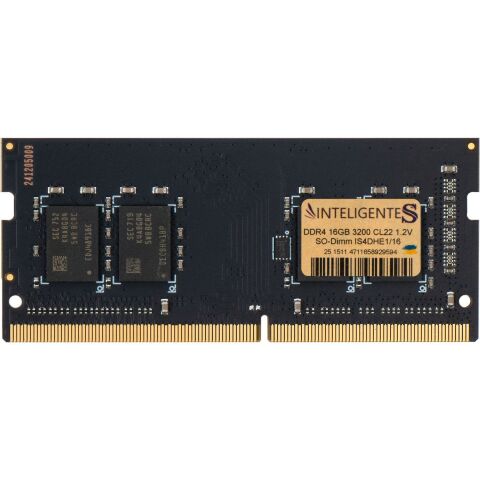 Модуль памяти для ноутбука SoDIMM DDR4 16GB 3200 MHz INTELIGENTES (IS4DHE1/16) - Модули памяти к ноутбукам  - Модули памяти к ноутбукам 