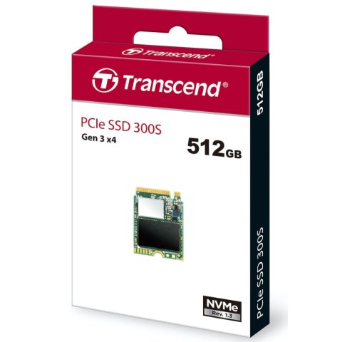 Накопитель SSD M.2 2230 512GB Transcend (TS512GMTE300S) - Нулевой остаток (Feed) - Нулевой остаток (Feed)