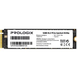 Накопитель SSD M.2 2280 512GB Prologix (PRO512GS380)
