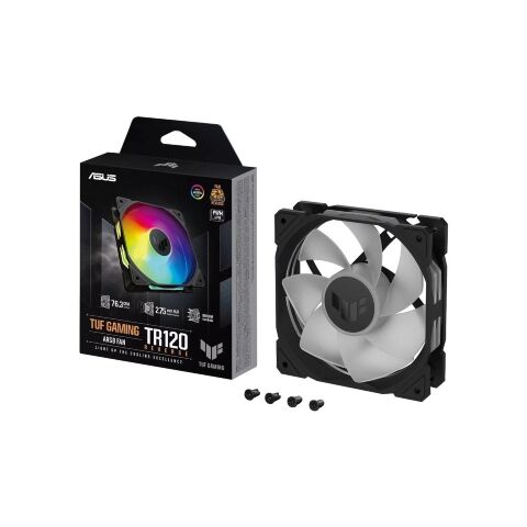 Кулер для корпуса ASUS TUF Gaming TR120 ARGB Reverse Black (90DA00D0-B09000) - Нулевой остаток (Feed) - Нулевой остаток (Feed)