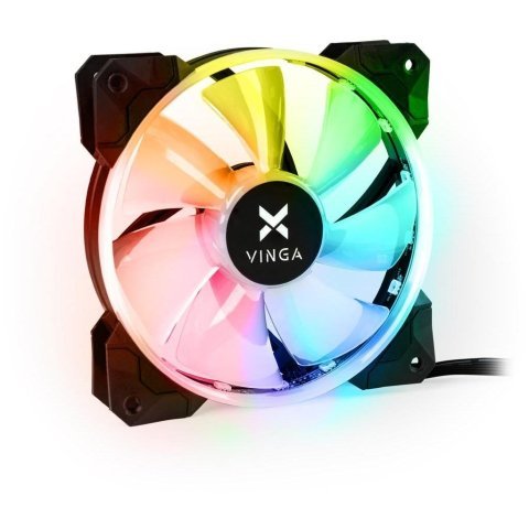 Кулер для корпуса Vinga RGB fan-02 - Вентиляторы к корпусам  - Вентиляторы к корпусам 