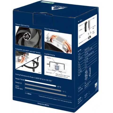 Кулер для процессора Arctic Freezer 7 X CO (ACFRE00085A) - Нулевой остаток (Feed)  - Нулевой остаток (Feed) 