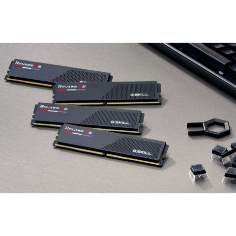 Модуль памяти для компьютера DDR5 64GB (2x32GB) 6000 MHz Ripjaws S5 G.Skill (F5-6000J3238G32GX2-RS5K) - Нулевой остаток (Feed)  - Нулевой остаток (Feed) 