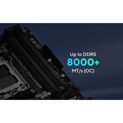 Материнская плата ASUS B850M MAX GAMING WIFI - Нулевой остаток (Feed)  - Нулевой остаток (Feed) 