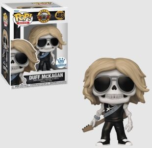 Фігурка Funko Guns N Roses: Duff McKagan (Skeleton) Фанко Дафф МакКеган (Exclusive) 403