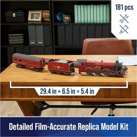 Пазл 4D Build Harry Potter Hogwarts Express puzzle 3D картон Гарри Поттер Хогвартс Экспресс 181 шт. -   -  