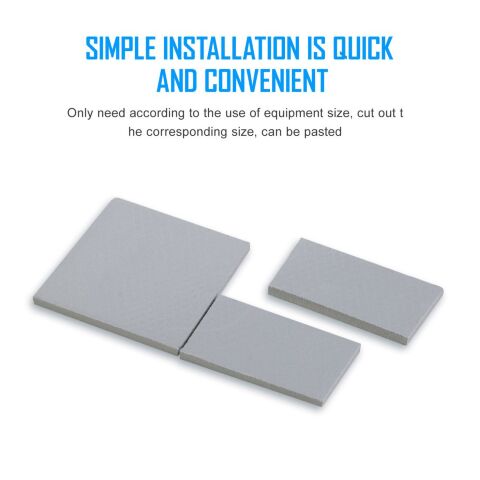 Термопрокладка Zezzio Thermal Pad 12.8 W/mK 85х45x2 мм - Нулевой остаток (Feed)  - Нулевой остаток (Feed) 
