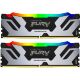 Модуль памяти для компьютера DDR5 96GB (2x48GB) 6400 MHz Renegade RGB XMP Kingston Fury (ex.HyperX) (KF564C32RSAK2-96) - Модули памяти для компьютера  - Модули памяти для компьютера 