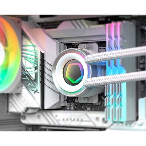 Система жидкостного охлаждения ID-Cooling FX360 INF White (FX360 INF WHITE) - Нулевой остаток (Feed) - Нулевой остаток (Feed)