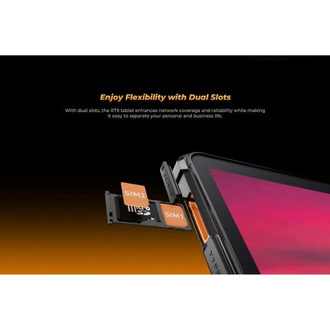 Планшет OUKITEL RT9 10.1" 6/256GB LTE Black (6931940766845) - Нулевой остаток (Feed) - Нулевой остаток (Feed)