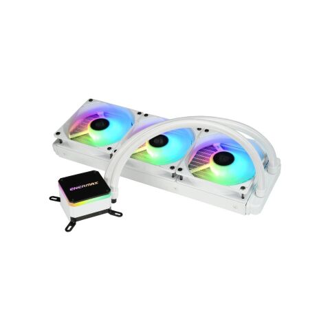 Система жидкостного охлаждения Enermax Liqmax III 360 White ARGB (ELC-LMT360-W-ARGB) - Нулевой остаток (Feed)  - Нулевой остаток (Feed) 