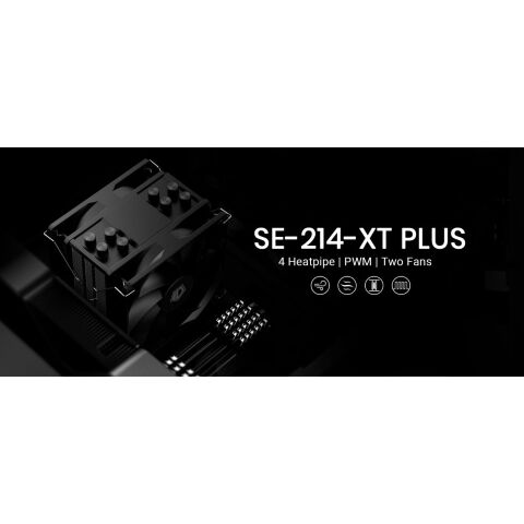Кулер для процессора ID-Cooling SE-214-XT Plus - Нулевой остаток (Feed)  - Нулевой остаток (Feed) 